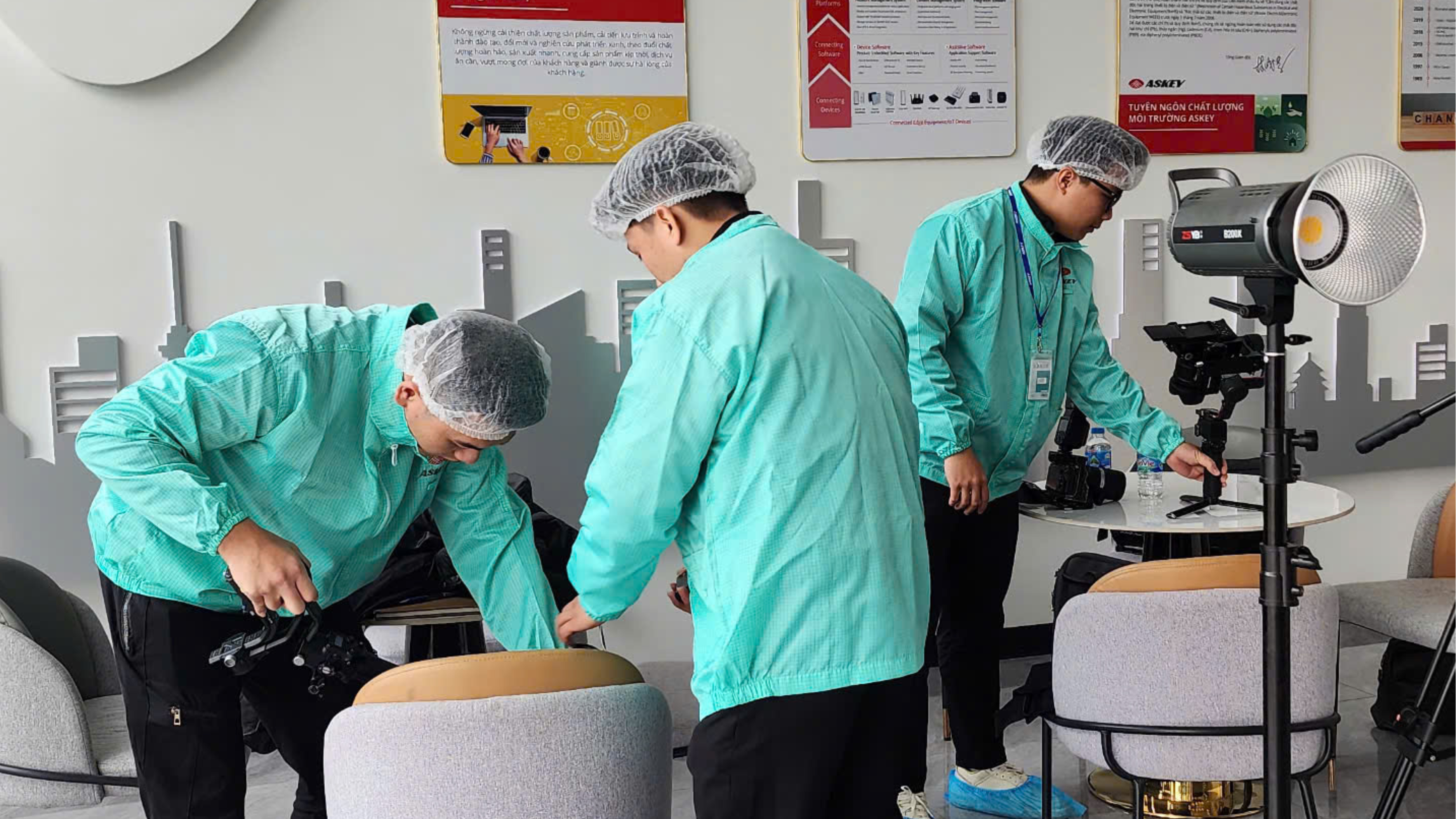Quay TVC Quảng Cáo Nhà Máy Xí Nghiệp Giới Thiệu Dây Chuyền Sản Xuất