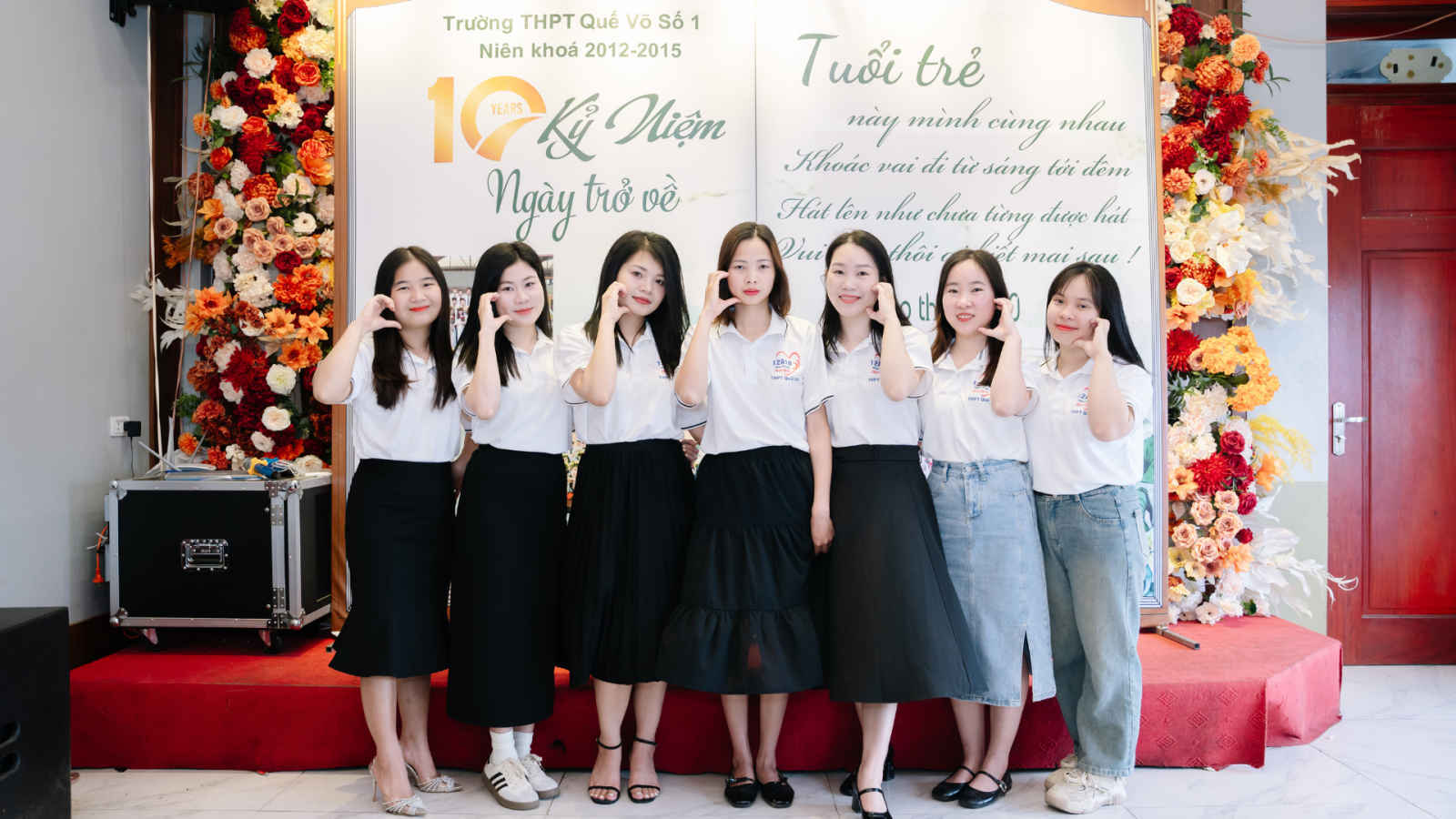 Quy trình thực hiện quay chụp sự kiện họp lớp chuyên nghiệp