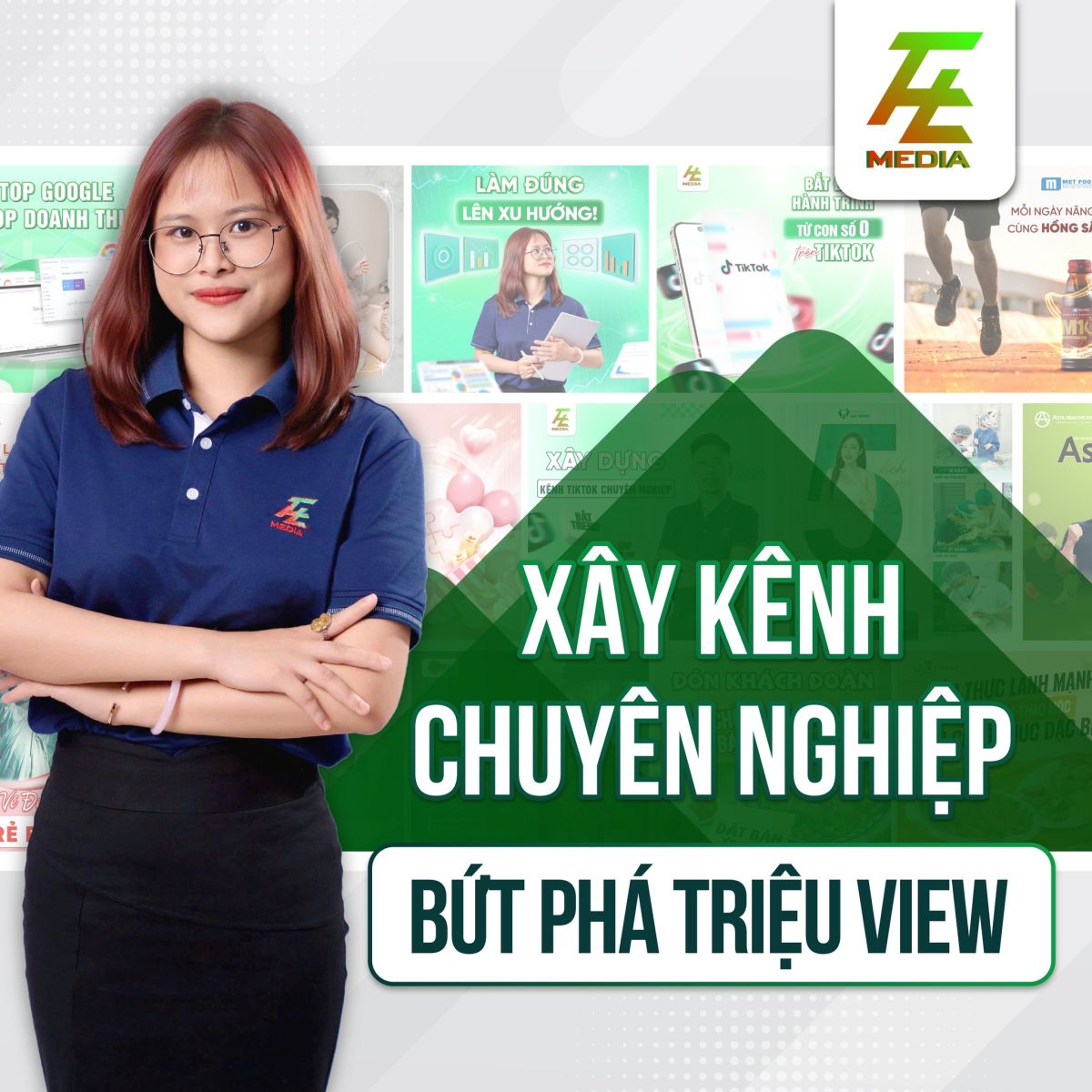 Xây kênh TikTok trọn gói gồm những gì?